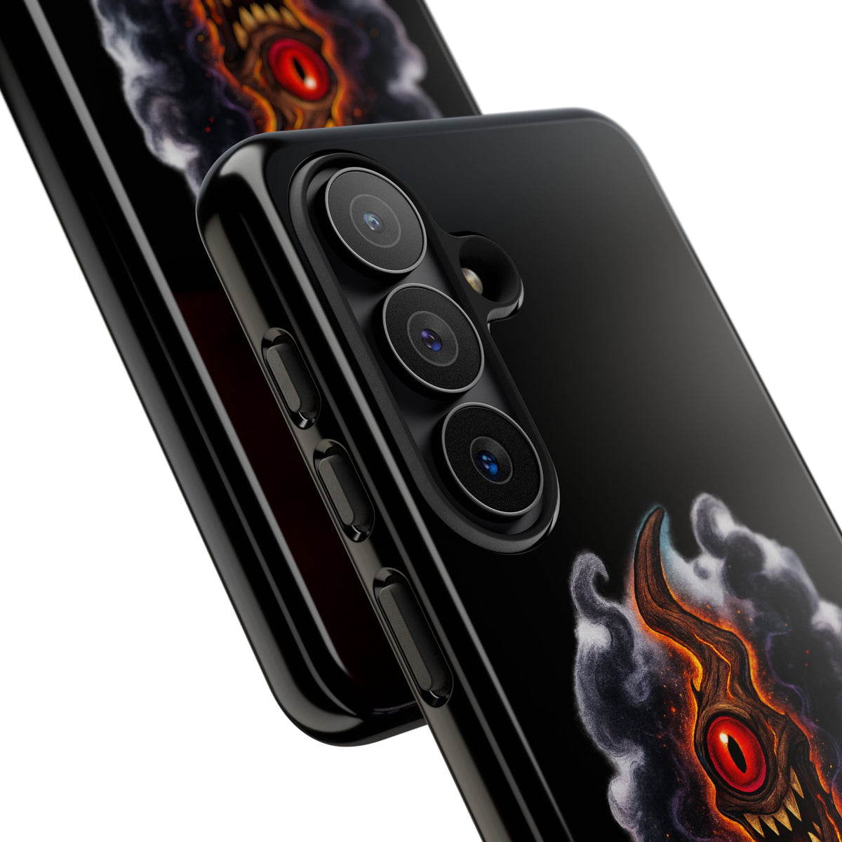 Phone Case — Fiery One‑Eye Demon with "I See Your Soul... And It's Disappointing"
