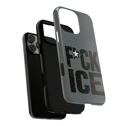 Phone Case — “F*CK ICE” Bold Protest Protective Case