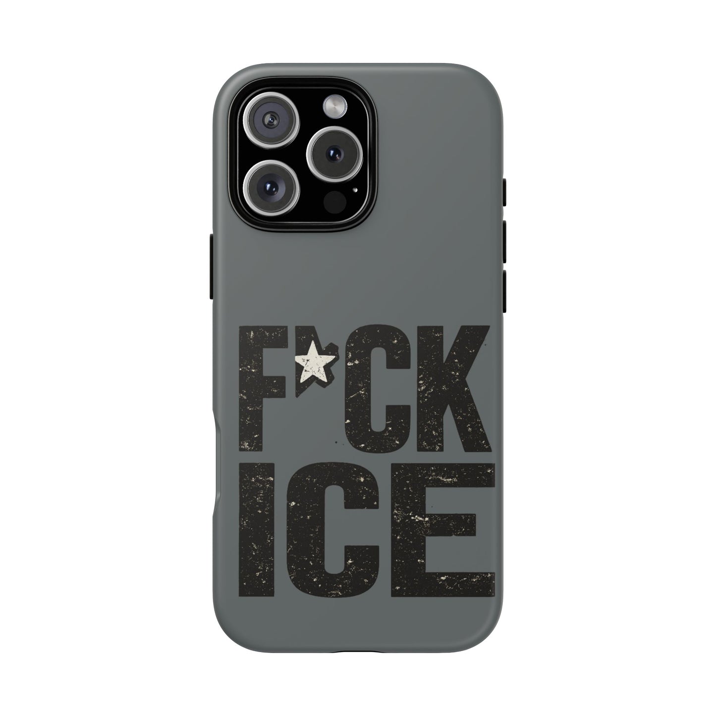 Phone Case — “F*CK ICE” Bold Protest Protective Case