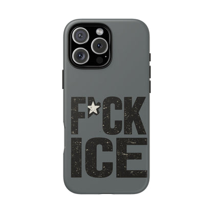 Phone Case — “F*CK ICE” Bold Protest Protective Case