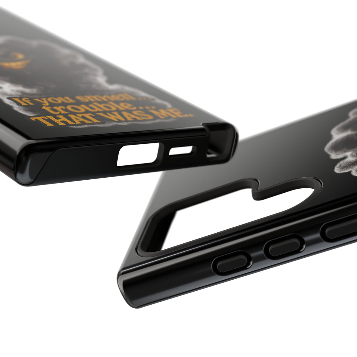 Phone Case — "If You Smell Trouble... THAT WAS ME" Smoky Mischief Protective Case