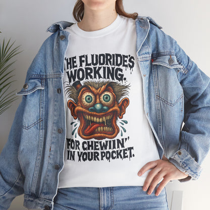 The Fluoride’s Working – Wild Smile Conspiracy Tee