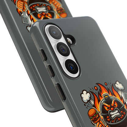 Grilling Phone Case — "Charcoal Is the Last Bastion of Liberty" BBQ Design