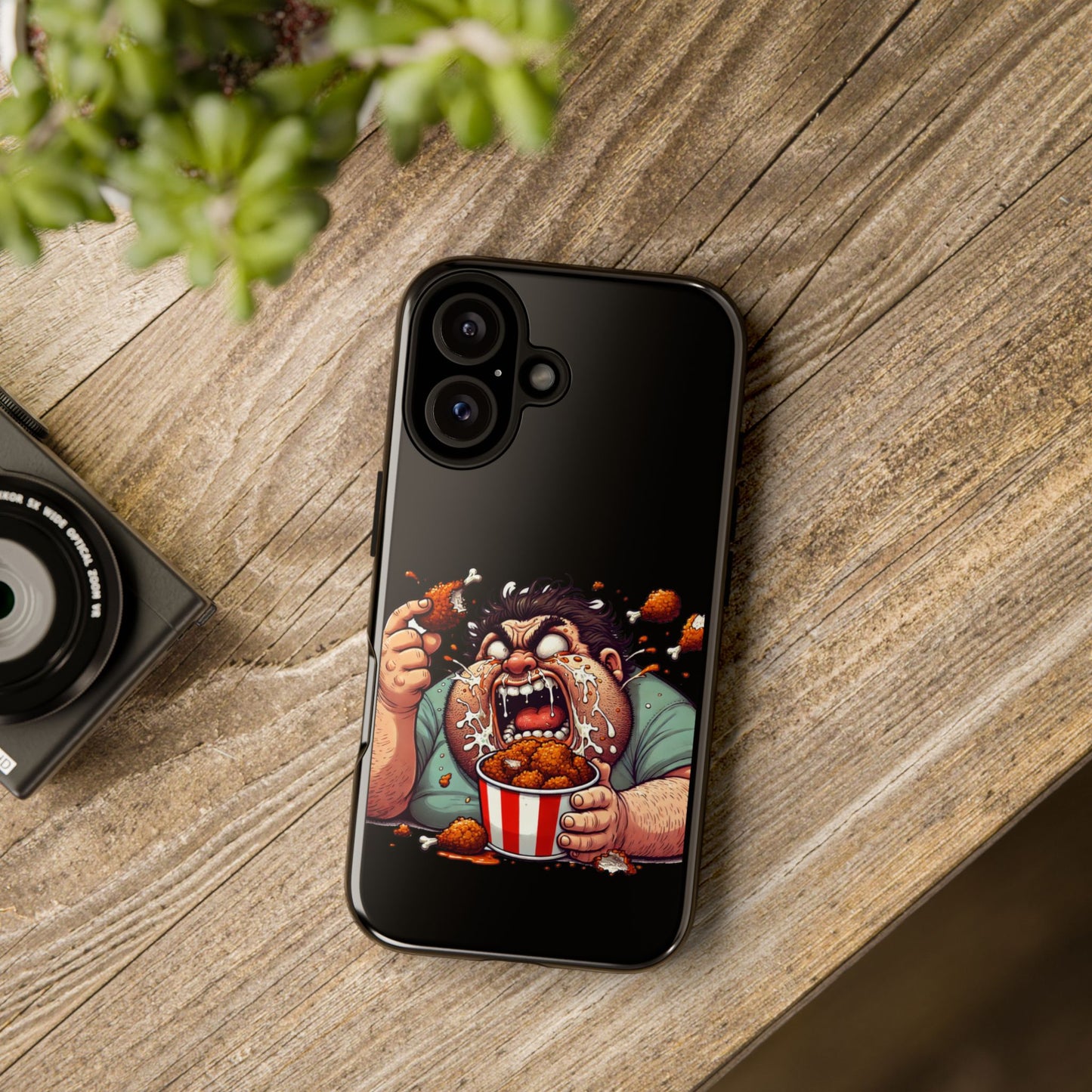 Phone Case — "Tough Cases" Chicken Wing Feast Graphic