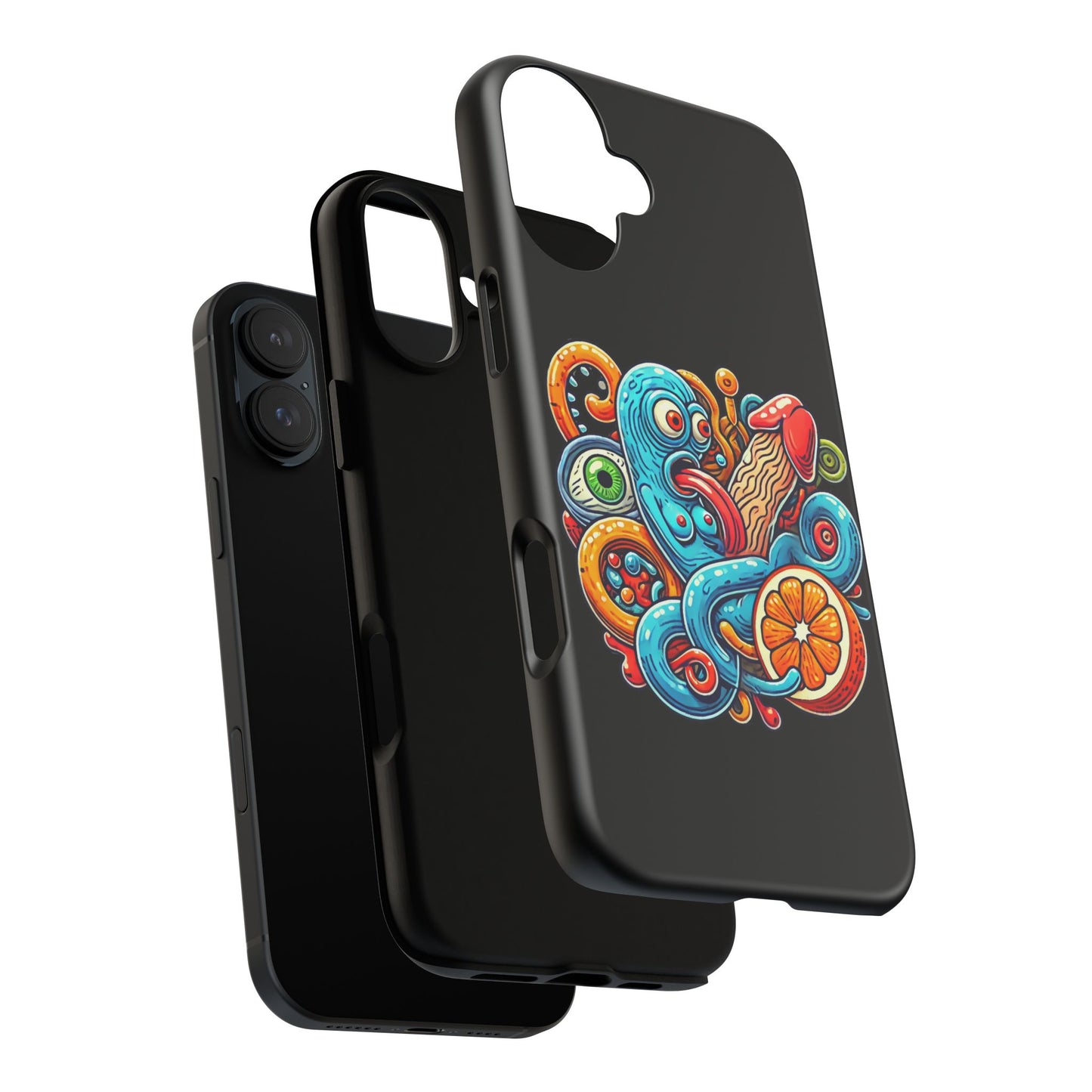 Octopus Surf Phone Case — Colorful Nautical Art Protective Phone Cover