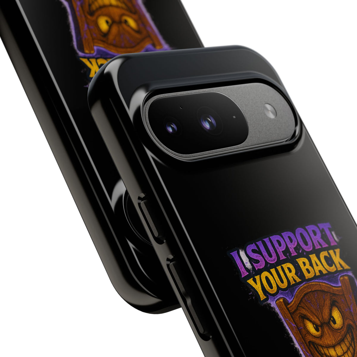 Phone Case — "I Support Your Back and Break Your Will" Funny Creepy Chair Design