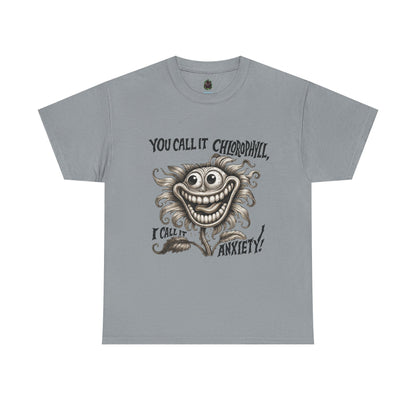 Chlorophyll & Anxiety – Twisted Sunflower Tee