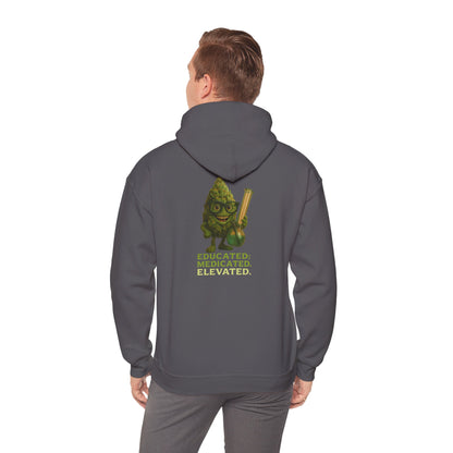 Educated Medicated Elevated Smart Bud Hoodie