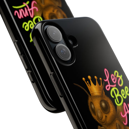 Phone Case — 'Lez Bee Ann' Queen Bee Tough Protective Cover