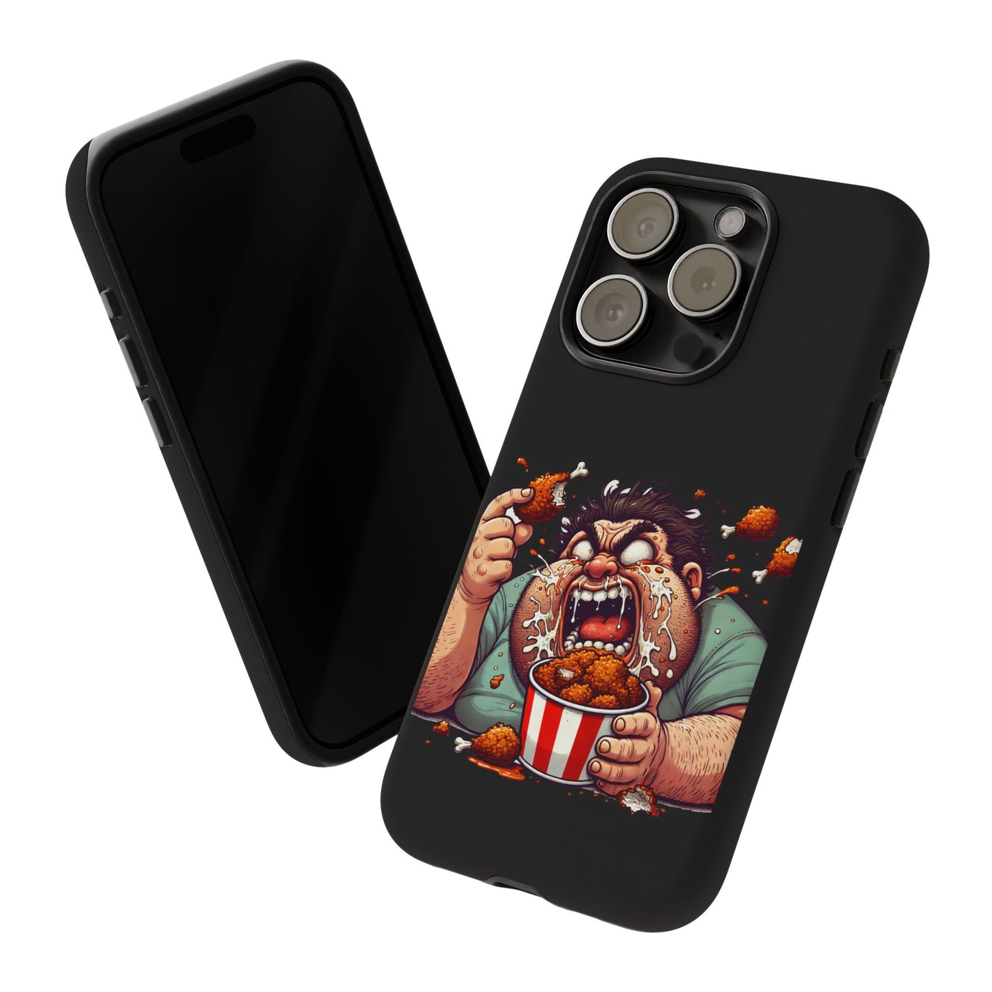Phone Case — "Tough Cases" Chicken Wing Feast Graphic