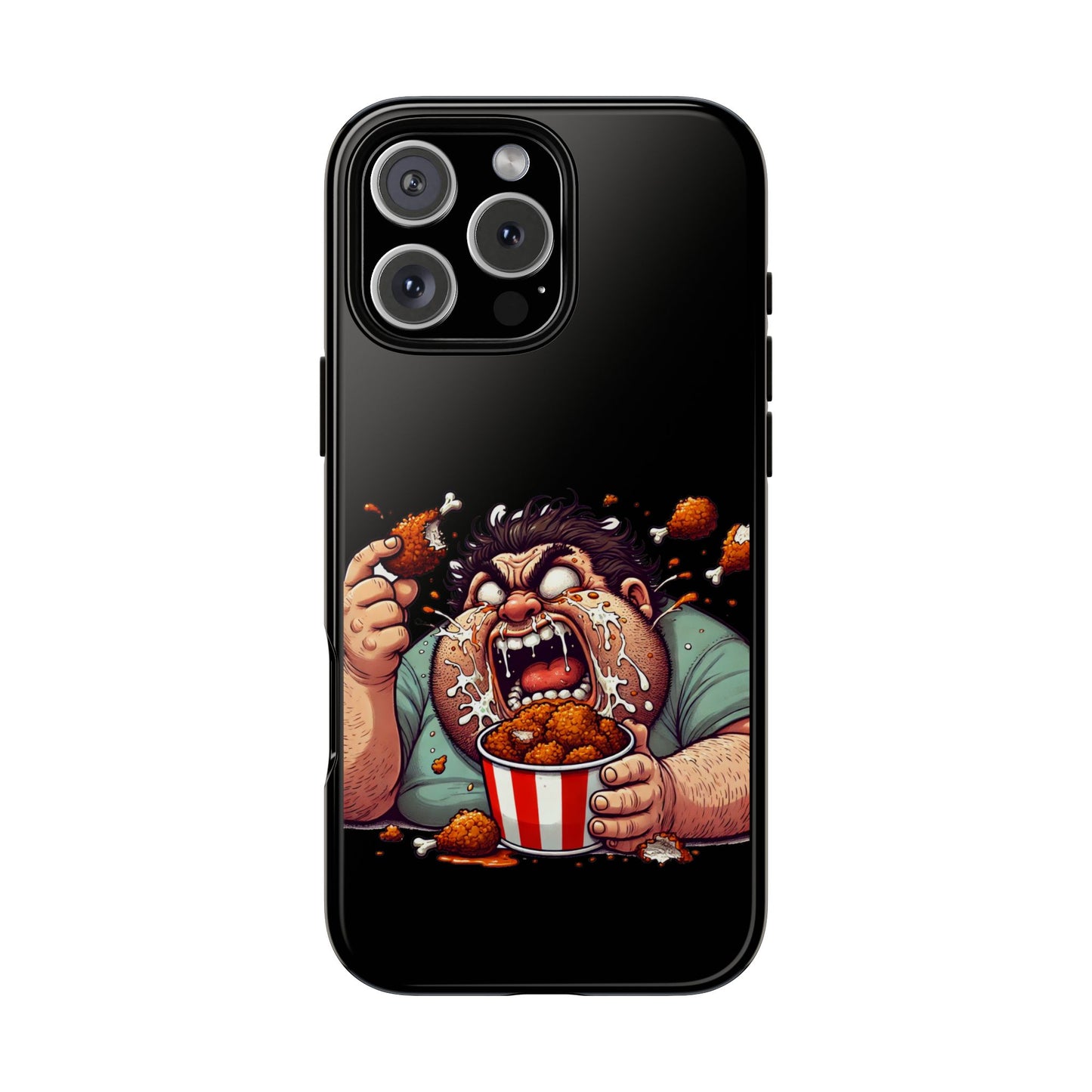 Phone Case — "Tough Cases" Chicken Wing Feast Graphic
