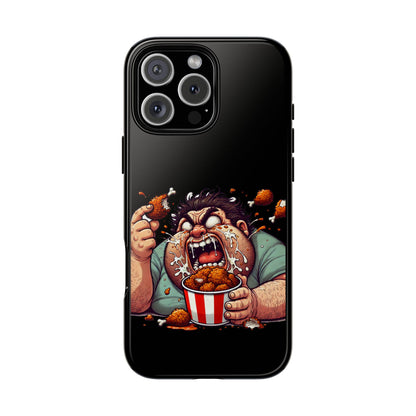 Phone Case — "Tough Cases" Chicken Wing Feast Graphic
