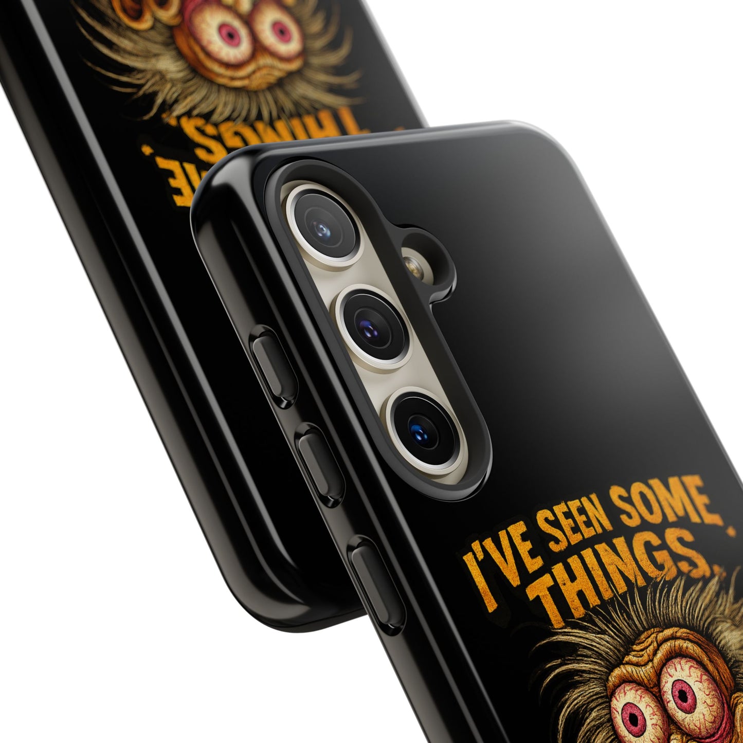 Funny Retro Monster Phone Case — "I've Seen Some Things, Most Of Them Were Me"