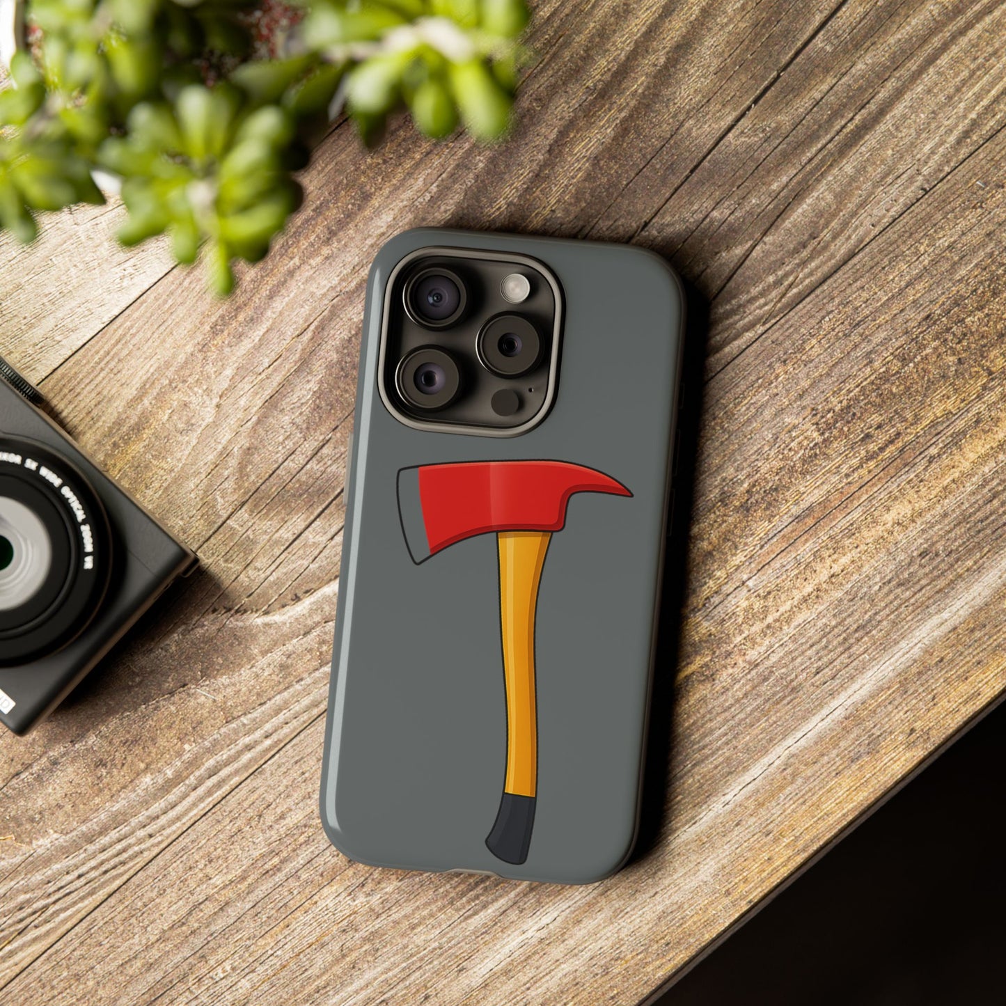 Ax Head Tough Phone Case — Rugged Protective iPhone Cover
