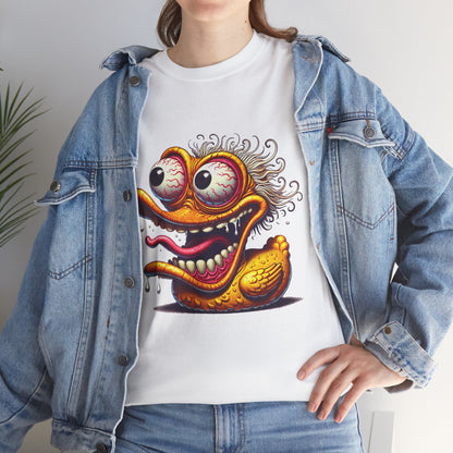 "Deranged Duck" Crazy Cartoon T-Shirt