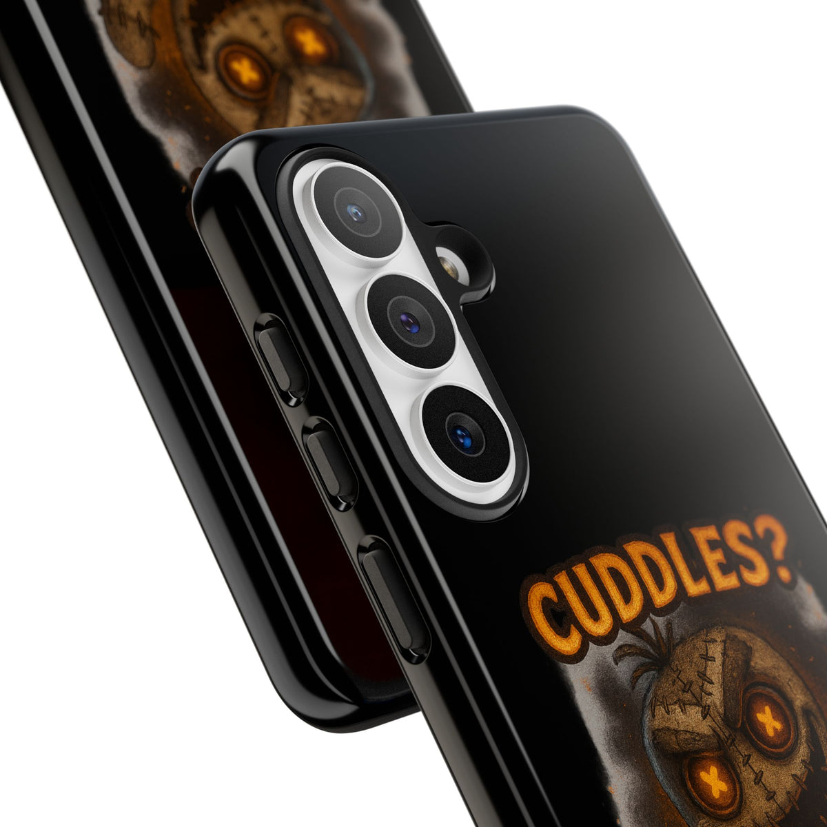 Phone Case — 'Cuddles? Curses.' Voodoo Doll Gothic Protective Case