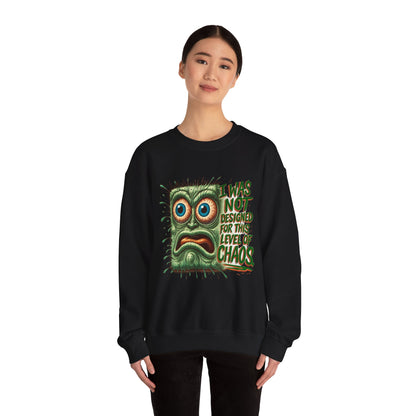 Chaos Pad – Overwhelmed Maxipad Crewneck
