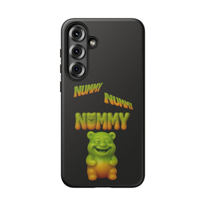 Nummy Gummy Phone Case — Cute Retro Green Gummy Bear Protective Case