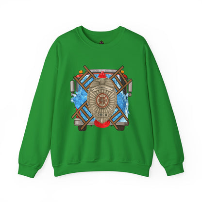 Firefighter by Trade Protector by Choice Crewneck Sweatshirt