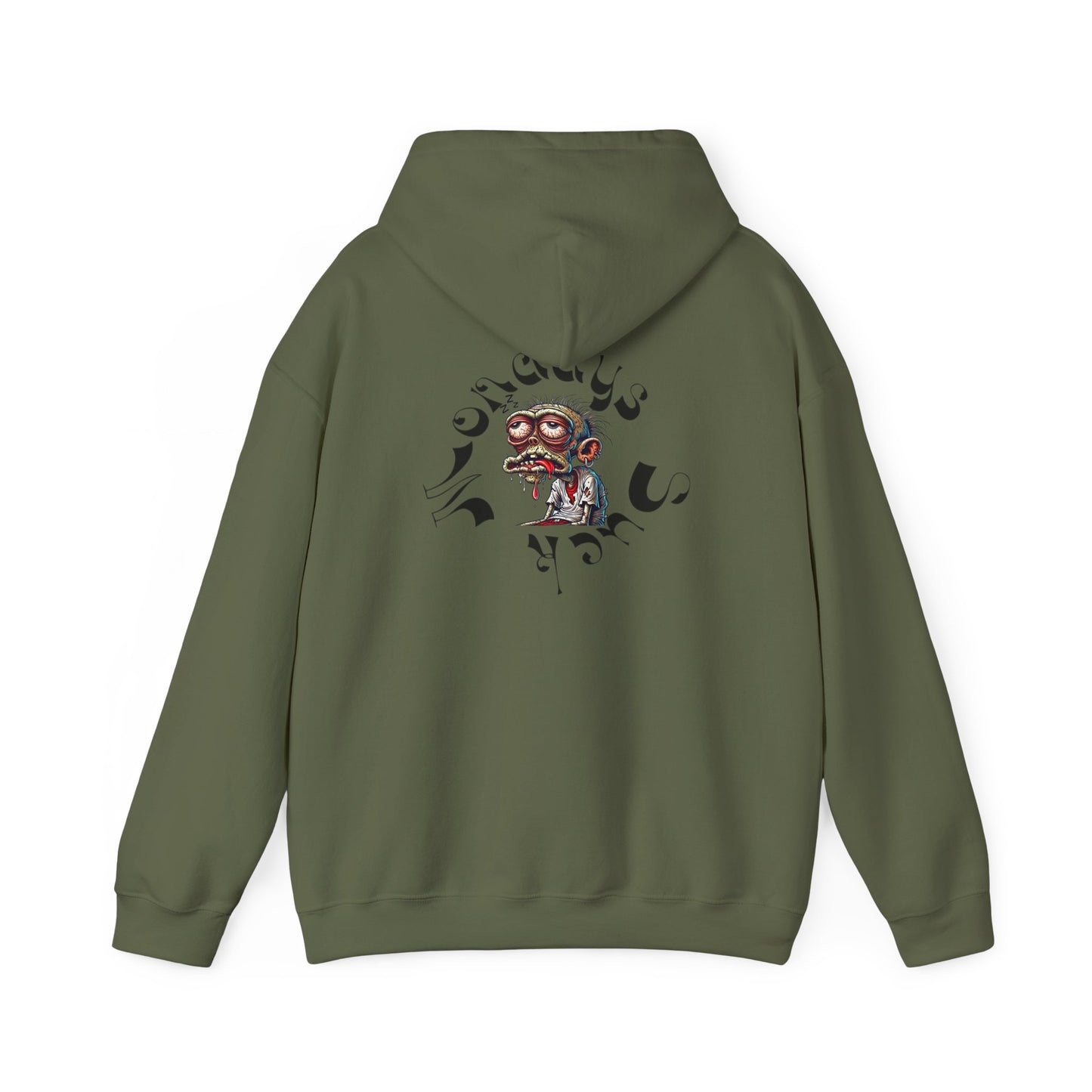 Mondays Tho Zombie Monkey Hoodie