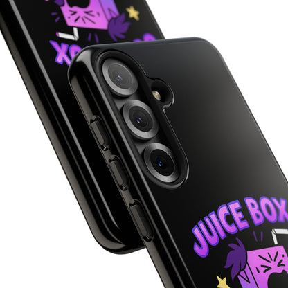 Phone Case — 'Juice Box Hero' Cute Cartoon Protective Cover