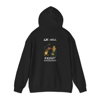 We Will Resist Angry Penguin Hoodie