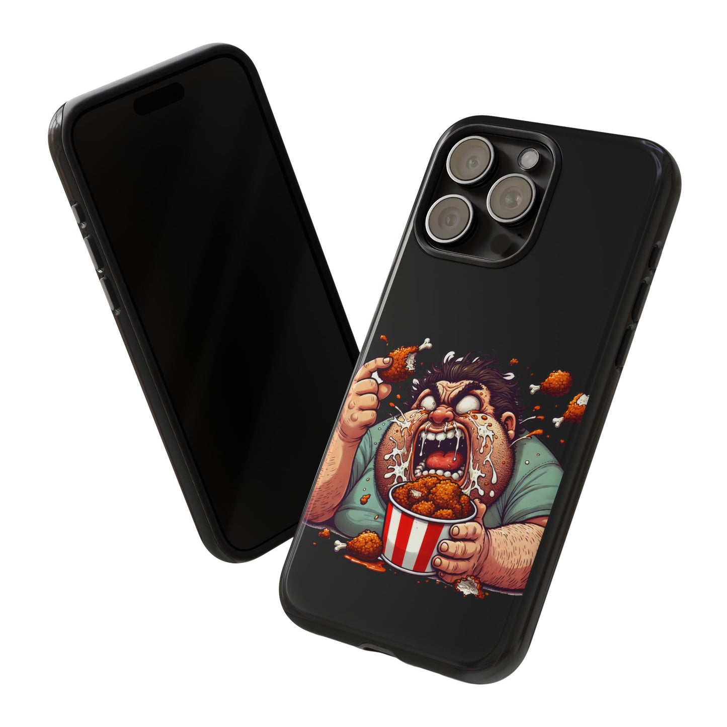 Phone Case — "Tough Cases" Chicken Wing Feast Graphic