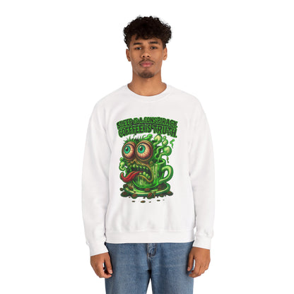 Sleep Is a Conspiracy Coffee Creature Crewneck