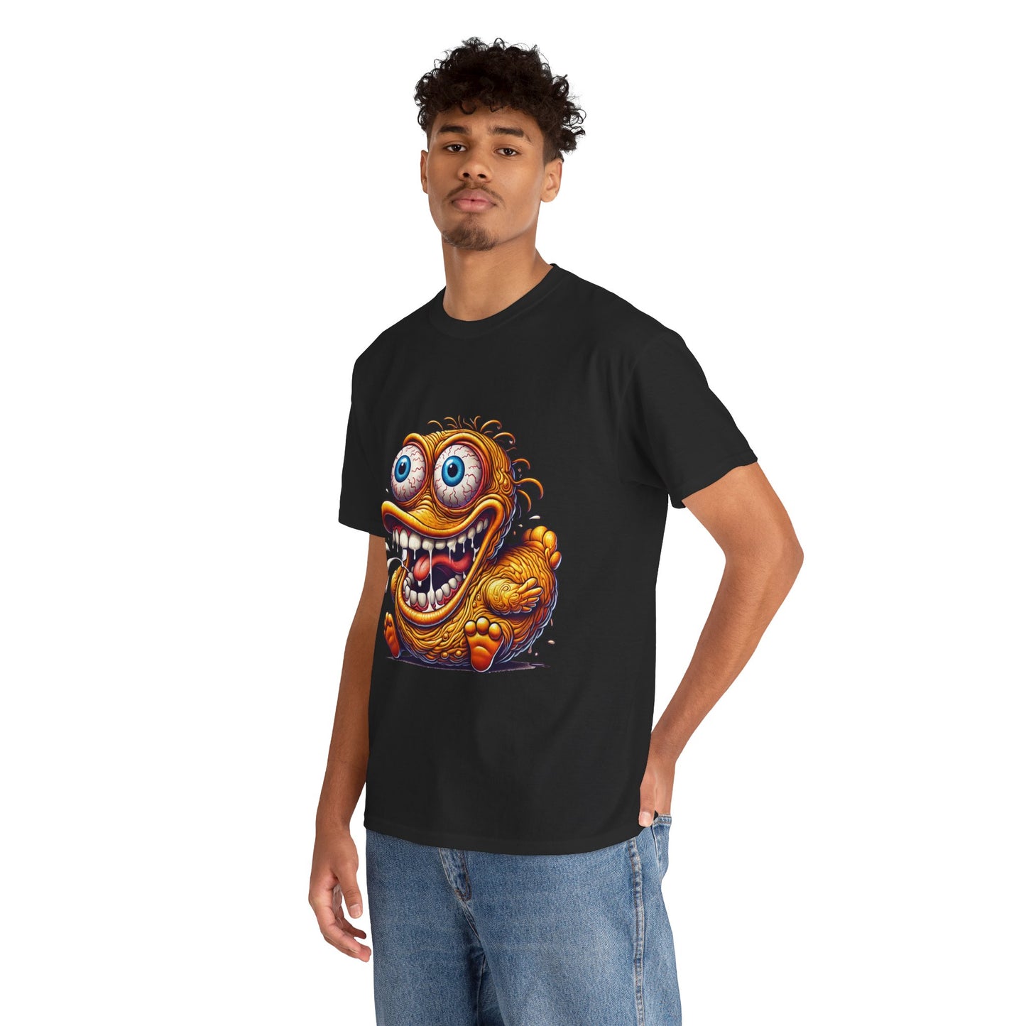 "Psycho Duck" Crazy Cartoon T-Shirt