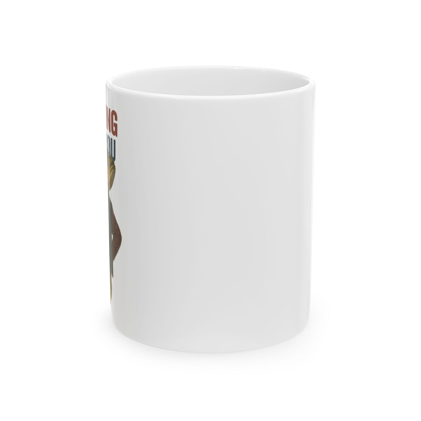 I Fishing Dare You – Funny Bass Fisherman Mug