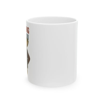 I Fishing Dare You – Funny Bass Fisherman Mug