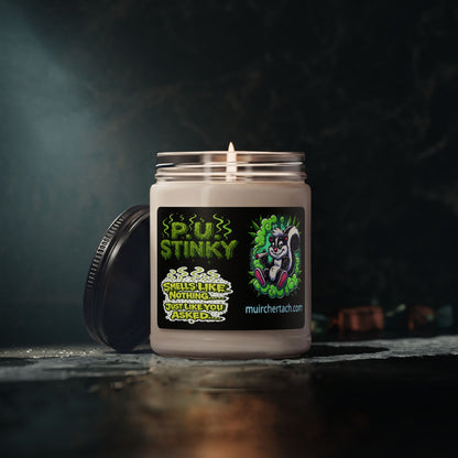 P.U. Stinky Candle - Fun Scented Soy Candle, Unique Gift, Home Fragrance, Quirky
