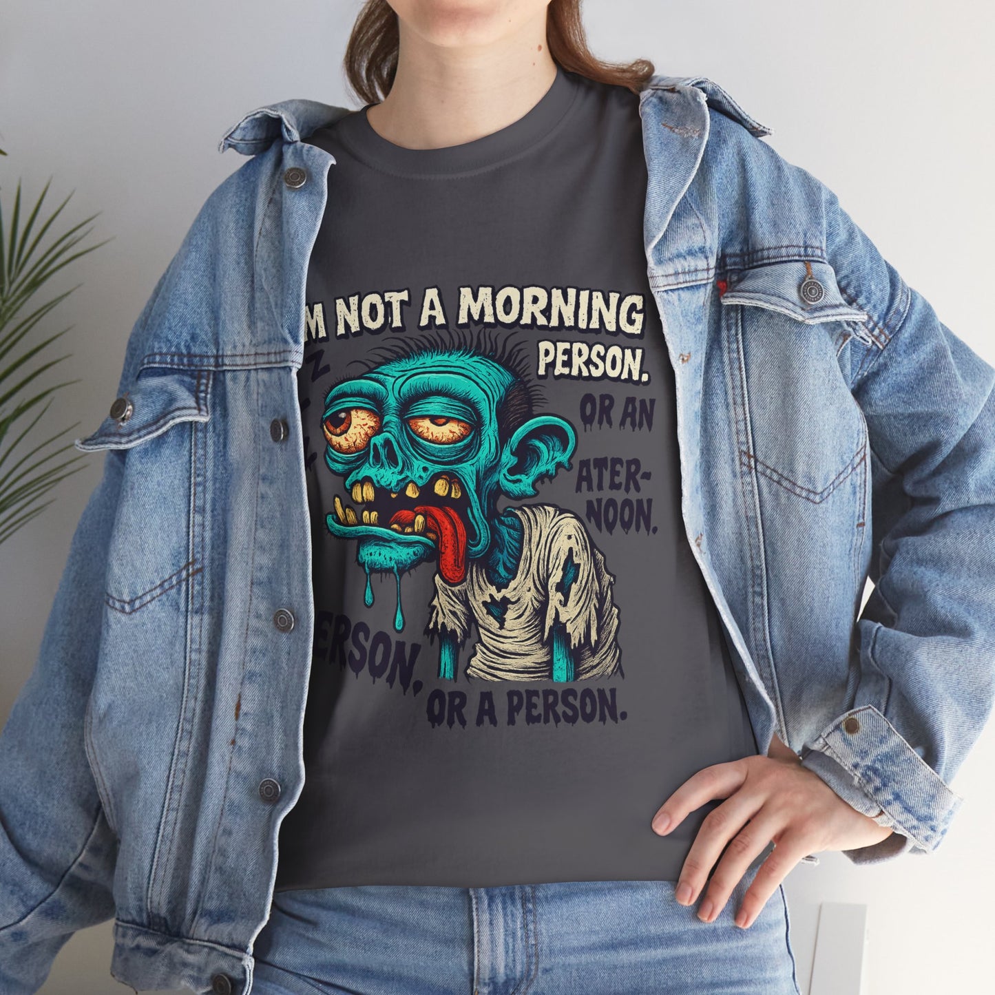 I’m Not a Morning Person… Or a Person – Grumpy Zombie Tee