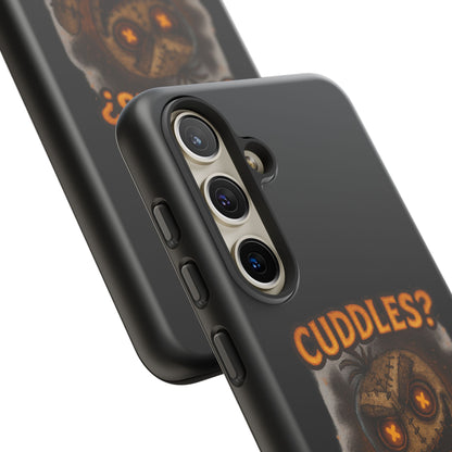 Phone Case — 'Cuddles? Curses.' Voodoo Doll Gothic Protective Case