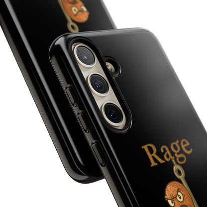Phone Case — "Rage Bait" Angry Worm Fishing Design