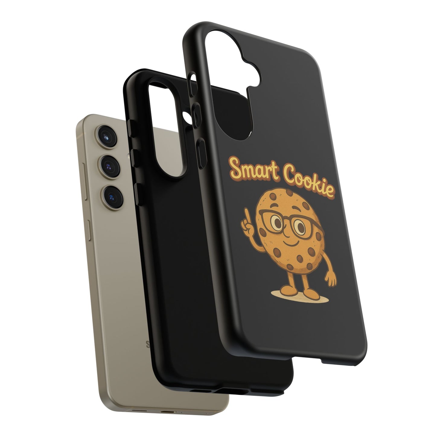 Phone Case — "Smart Cookie" Cute Cartoon Cookie Protective Cover