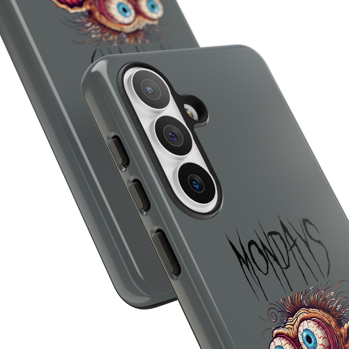 Mondays Zombie Character Phone Case – Funny Groggy Coffee Phone Cover
