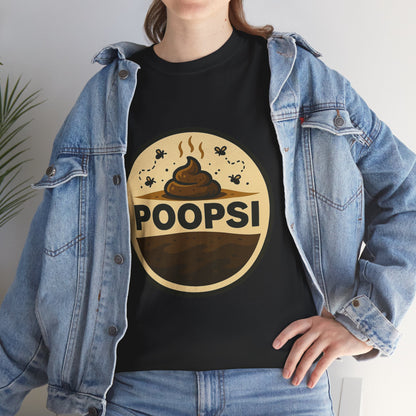 Poopsi Logo Tee | Funny Poop Graphic T-Shirt