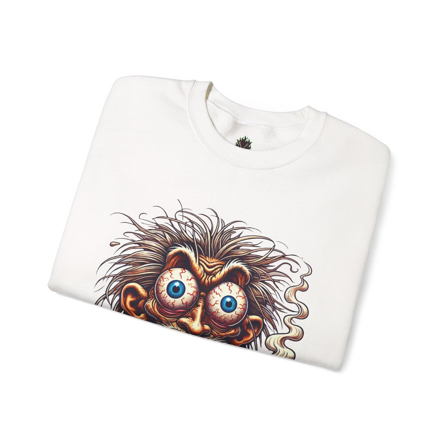 Wild-Eyed Smoking Maniac Crewneck Sweatshirt