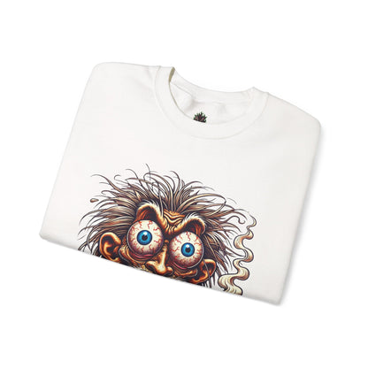 Wild-Eyed Smoking Maniac Crewneck Sweatshirt