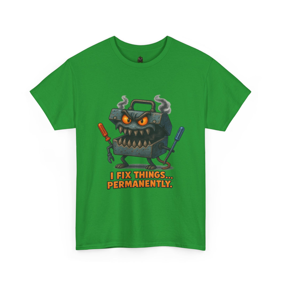I Fix Things... Permanently tool box T-shirt | mechanic repair humor tee