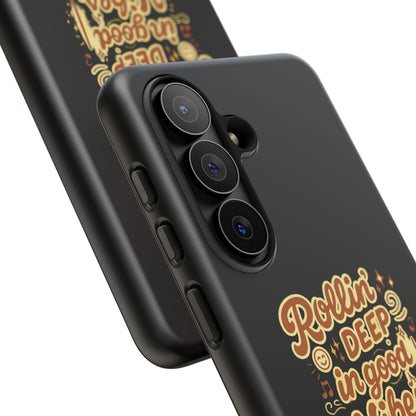 Phone Case — "Rollin' Deep in Good Vibes" Cartoon Retro Design