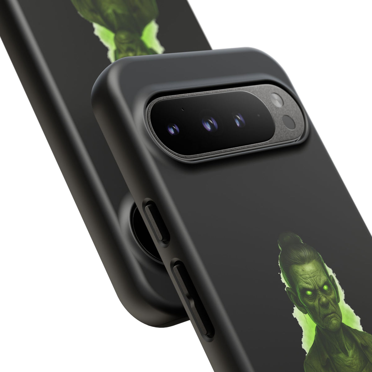 Spooky Green Ghost Phone Case — "I Baked Cookies, They Scream Now" Horror iPhone Cover