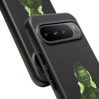 Spooky Green Ghost Phone Case — "I Baked Cookies, They Scream Now" Horror iPhone Cover