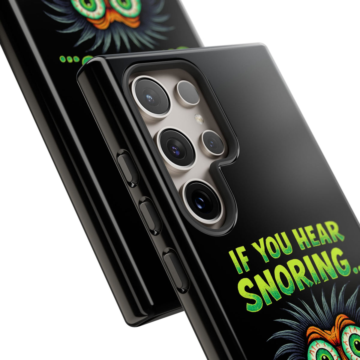 Funny 'If You Hear Snoring... That's Just My Last Brain Cell Dying' Phone Case