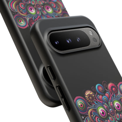 Psychedelic Smiling Eye Cluster Phone Case