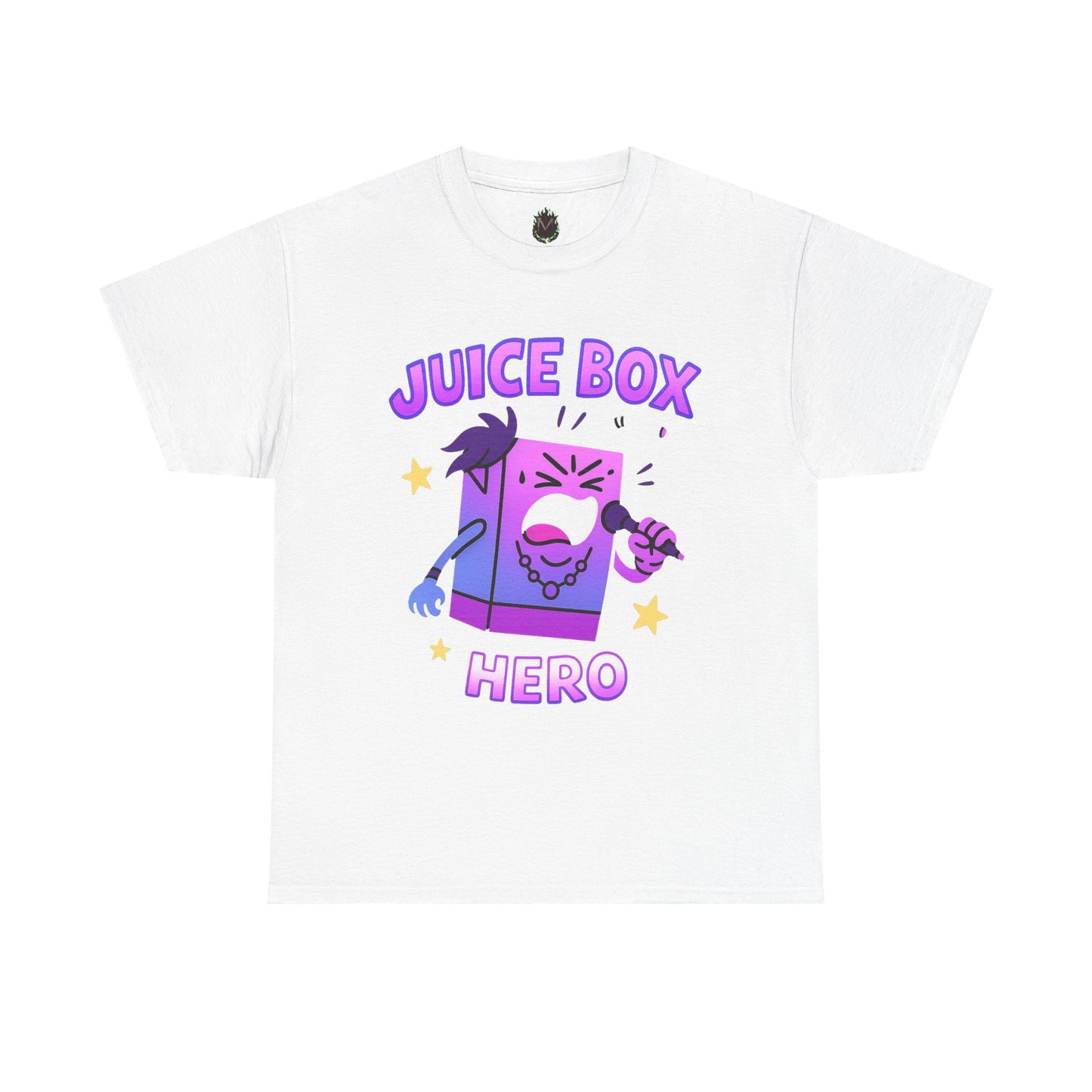 Juice Box Hero T-Shirt | Cute Cartoon Beverage Design