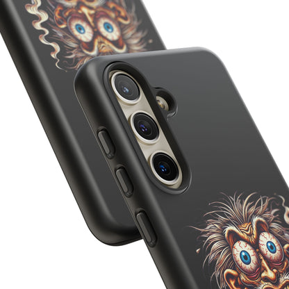 Phone Case — Wild Cartoon Monster Smoking Design