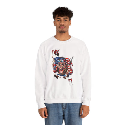 Freedom Maniac “F*** Yea” Crewneck Sweatshirt