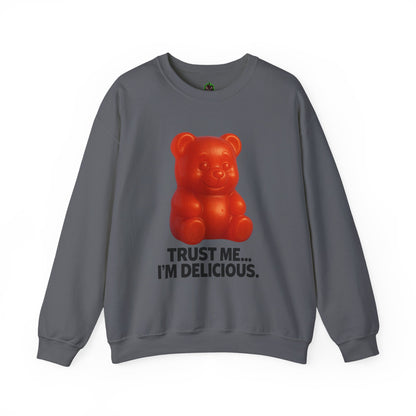 Trust Me I'm Delicious Gummy Bear Crewneck